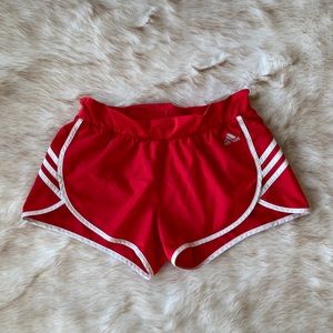 Adidas Climalite Red Women’s Athletic Shorts